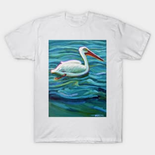 Colorful St Petersburg Pelican T-Shirt